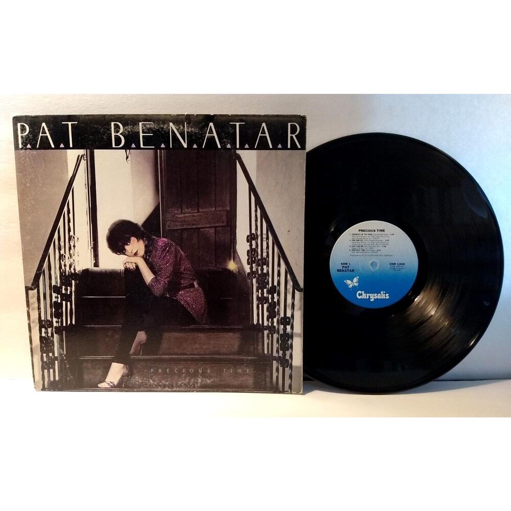 Pat Benatar Precious Time Vinyl LP Record Album Fire & Ice Promises In the Dark
